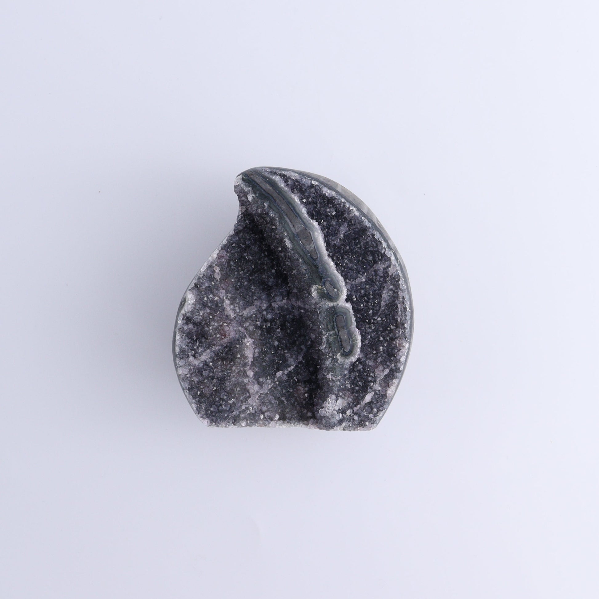 Uruguay Druzy Amethyst Flames Set of 3 - Expert Wholesale and Supplier of Wholesale Crystals & Bulk Gemstones, ["Amethyst","flames","Uruguay"]