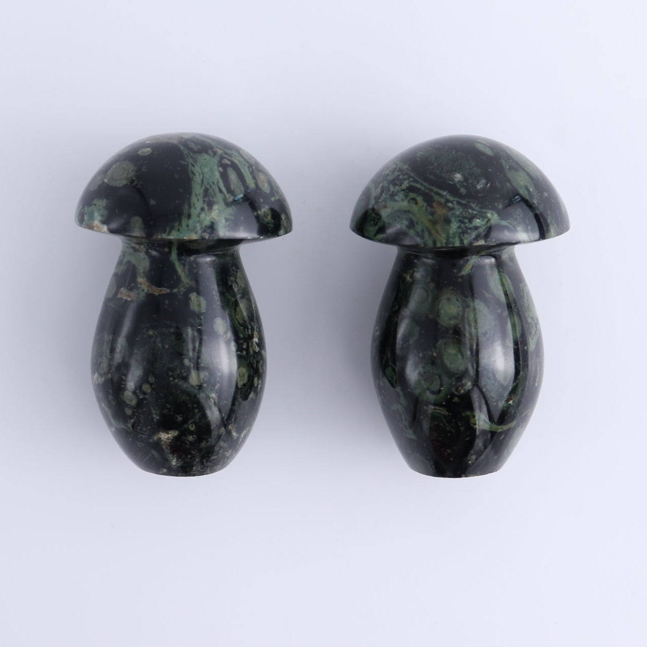 Kambaba Jasper Mushrooms Set of 7