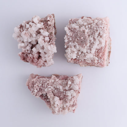Pink Halite Set of 6 - Expert Wholesale and Supplier of Wholesale Crystals & Bulk Gemstones, ["Flats","Halite","Pink Halite","United States"]