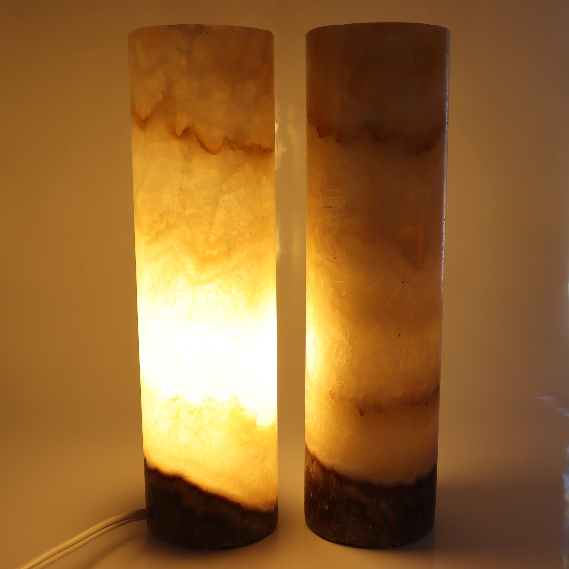 Onyx Lamps Set of 2 - Expert Wholesale and Supplier of Wholesale Crystals & Bulk Gemstones, ["Lamps","Mexico","onyx"]