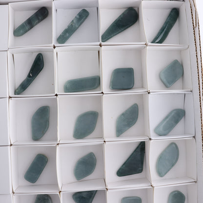 Jadeite Cabs Flats Set of 27 - Expert Wholesale and Supplier of Wholesale Crystals & Bulk Gemstones, ["Cabs","jadeite"]