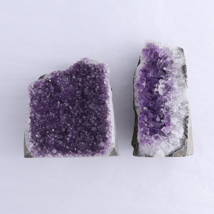 Uruguay Amethyst Cut Base Set of 8 - Expert Wholesale and Supplier of Wholesale Crystals & Bulk Gemstones, ["Amethyst","Cut Base","Uruguay"]
