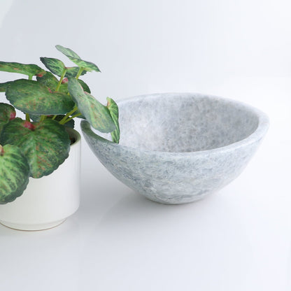 Blue Calcite Bowl 10"