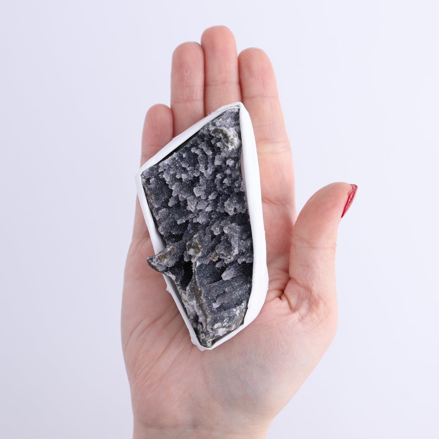 Uruguay Amethyst Clusters with Formations Flat of 11 - Expert Wholesale and Supplier of Wholesale Crystals & Bulk Gemstones, ["Amethyst","Clusters","Rainbow Amethyst","Sugar Rainbow Amethyst","Uruguay"]