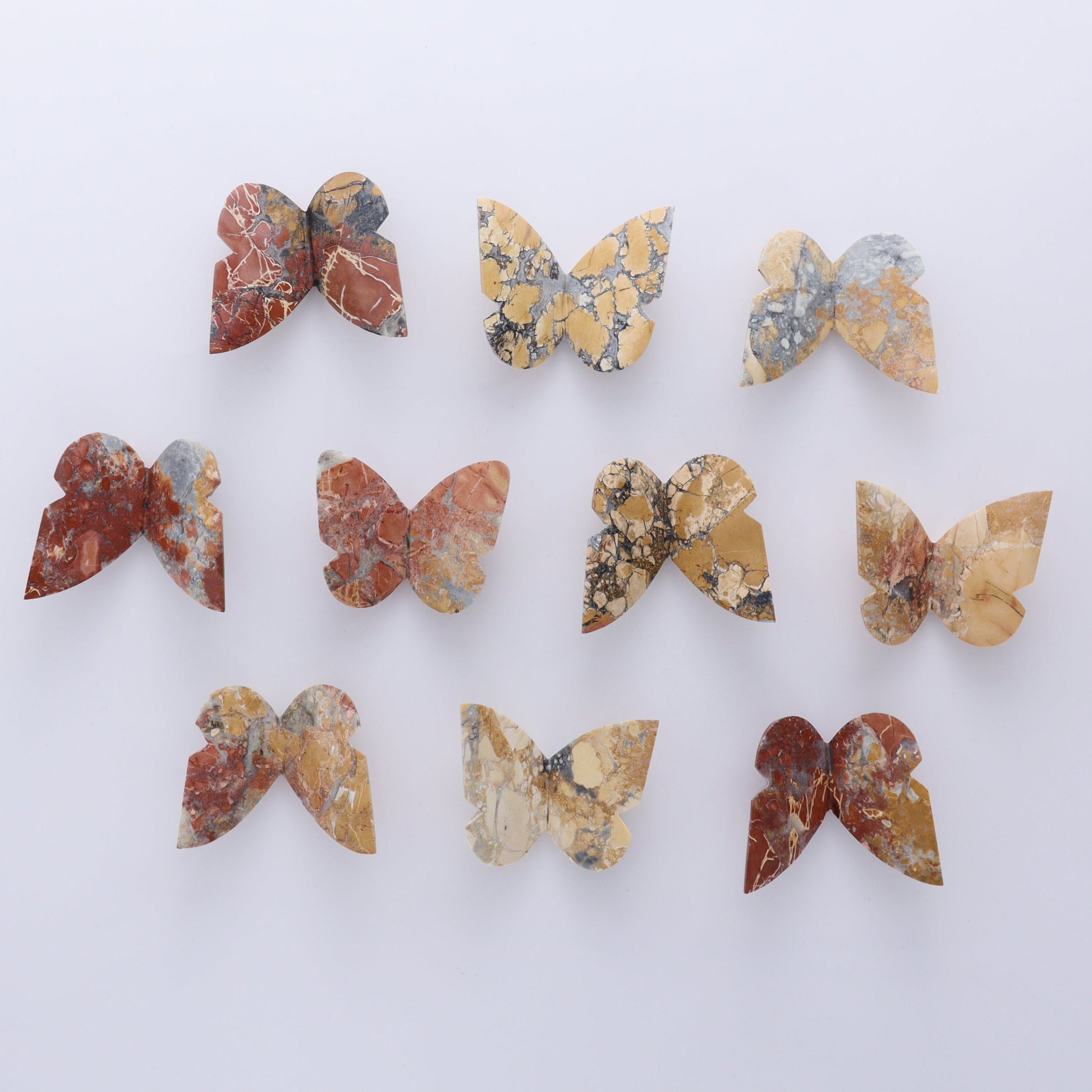 One Maligano Jasper Butterfly - Expert Wholesale and Supplier of Wholesale Crystals & Bulk Gemstones, ["Butterflies","Butterfly","jasper","Maligano Jasper"]