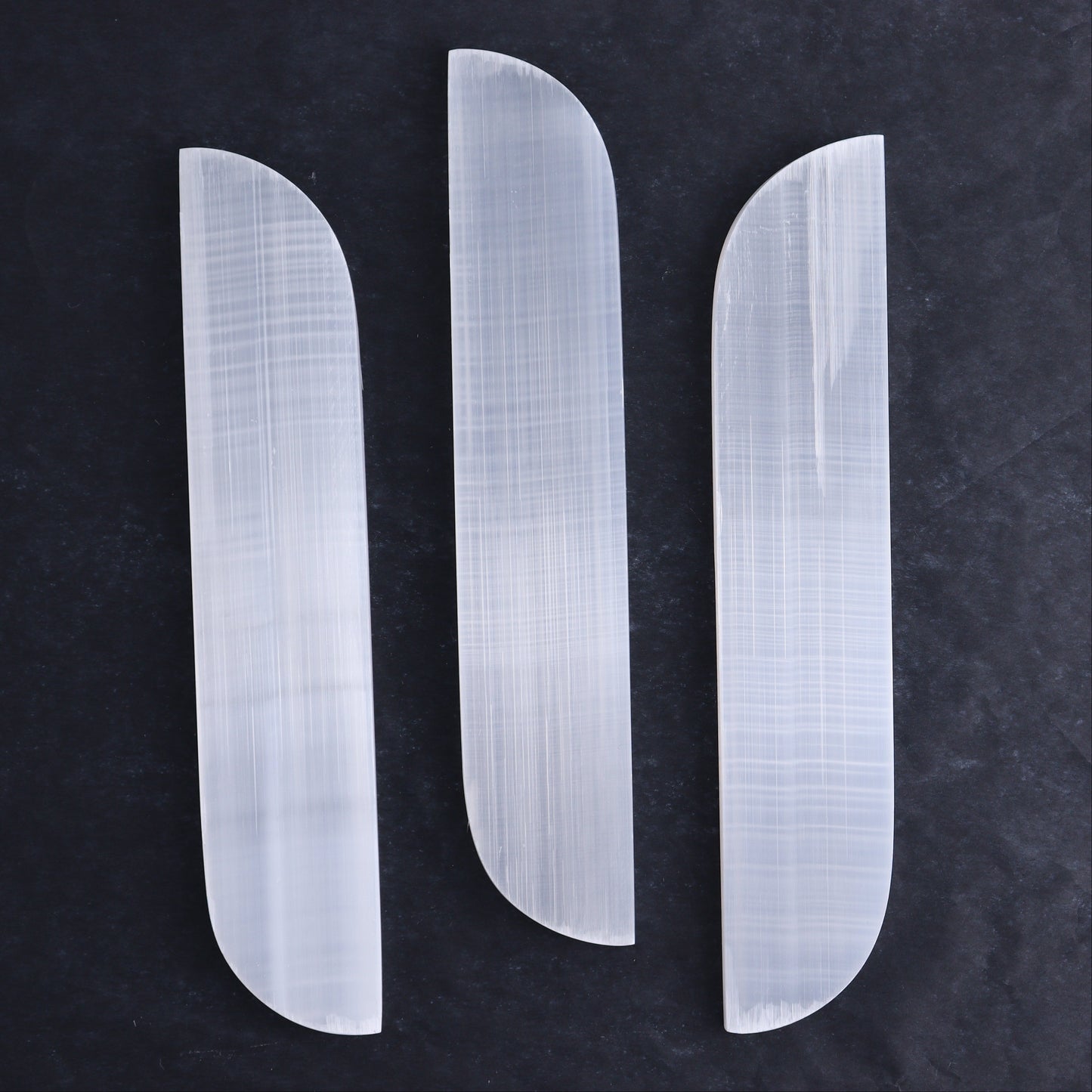 One Selenite Polished Bar Rounded Edges 20 cm - Expert Wholesale and Supplier of Wholesale Crystals & Bulk Gemstones, ["Close_30","Mixed Carvings","Morocco","Selenite"]