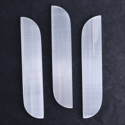 One Selenite Polished Bar Rounded Edges 20 cm - Expert Wholesale and Supplier of Wholesale Crystals & Bulk Gemstones, ["Close_30","Mixed Carvings","Morocco","Selenite"]