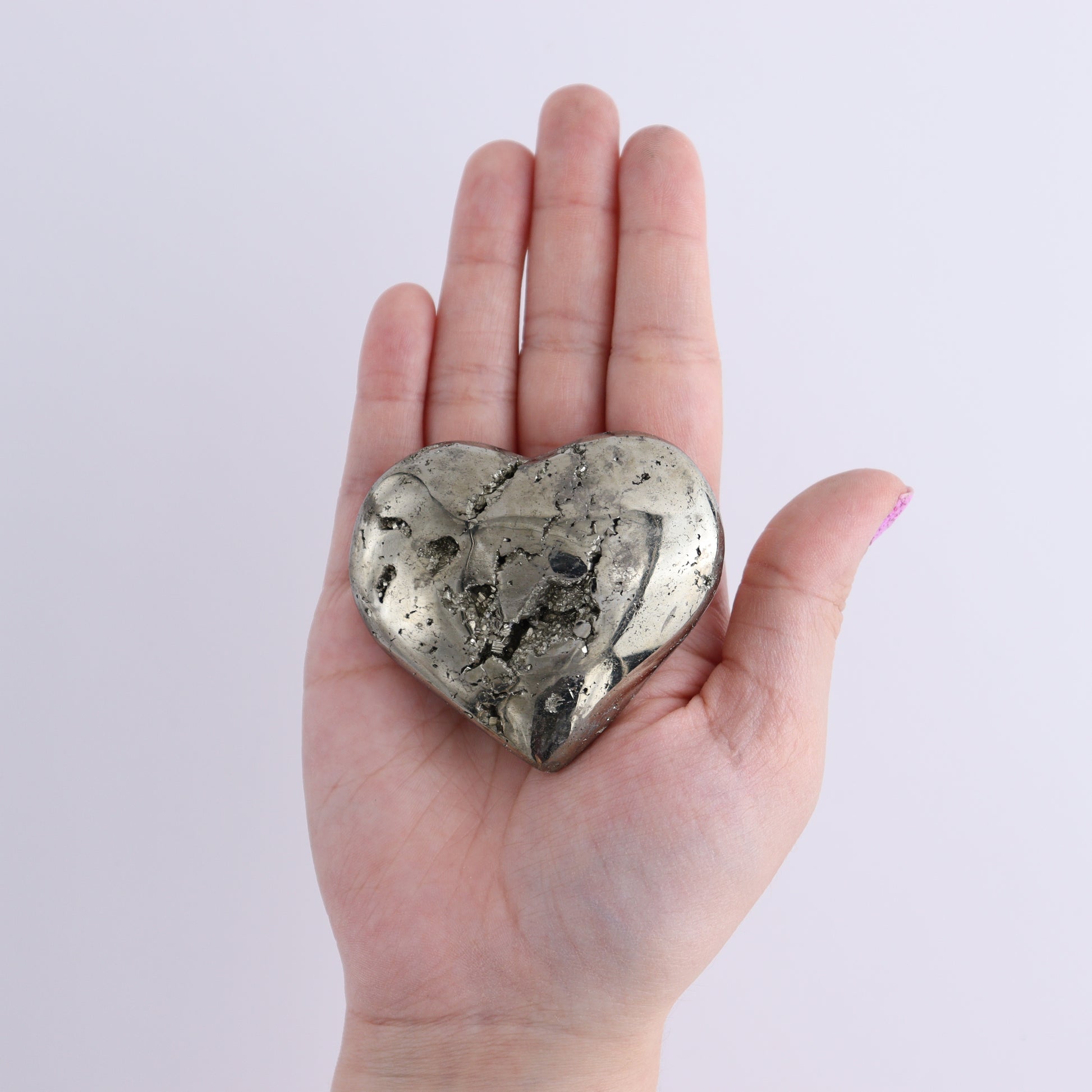 Pyrite Hearts Set of 12 - Expert Wholesale and Supplier of Wholesale Crystals & Bulk Gemstones, ["Hearts","Peru","Pyrite"]