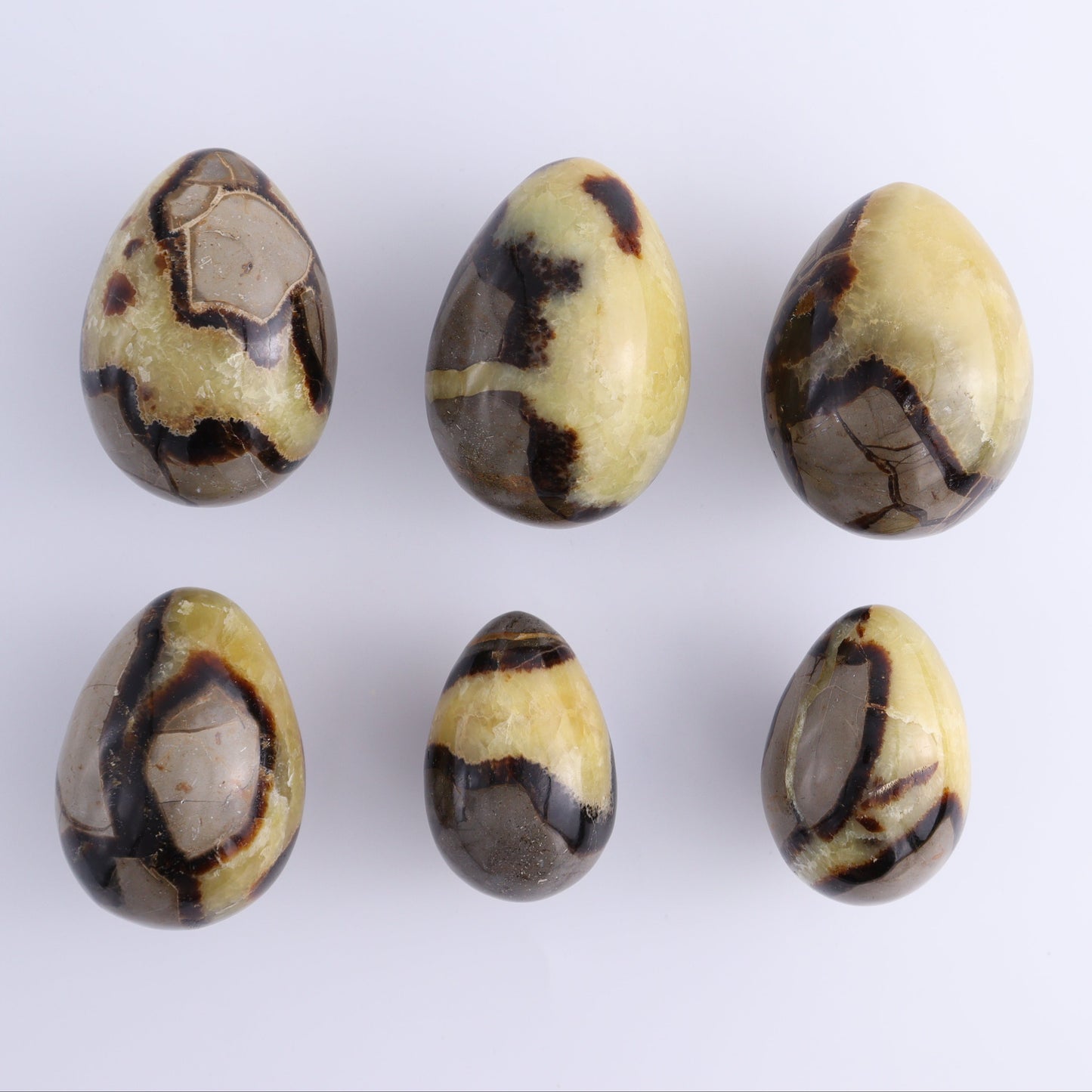 Septarian Eggs Set of 6 - Expert Wholesale and Supplier of Wholesale Crystals & Bulk Gemstones, ["Eggs","Madagascar","Septarian"]