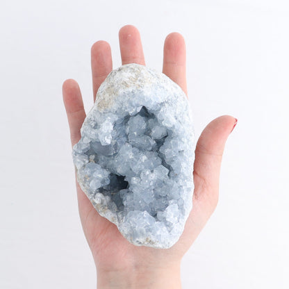 Celestite Clusters Set of 4