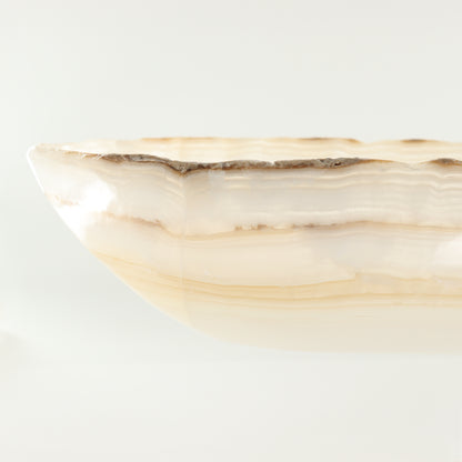 Onyx Canoe Bowl - Expert Wholesale and Supplier of Wholesale Crystals & Bulk Gemstones, ["Bowls","canoe","Mexico","onyx"]