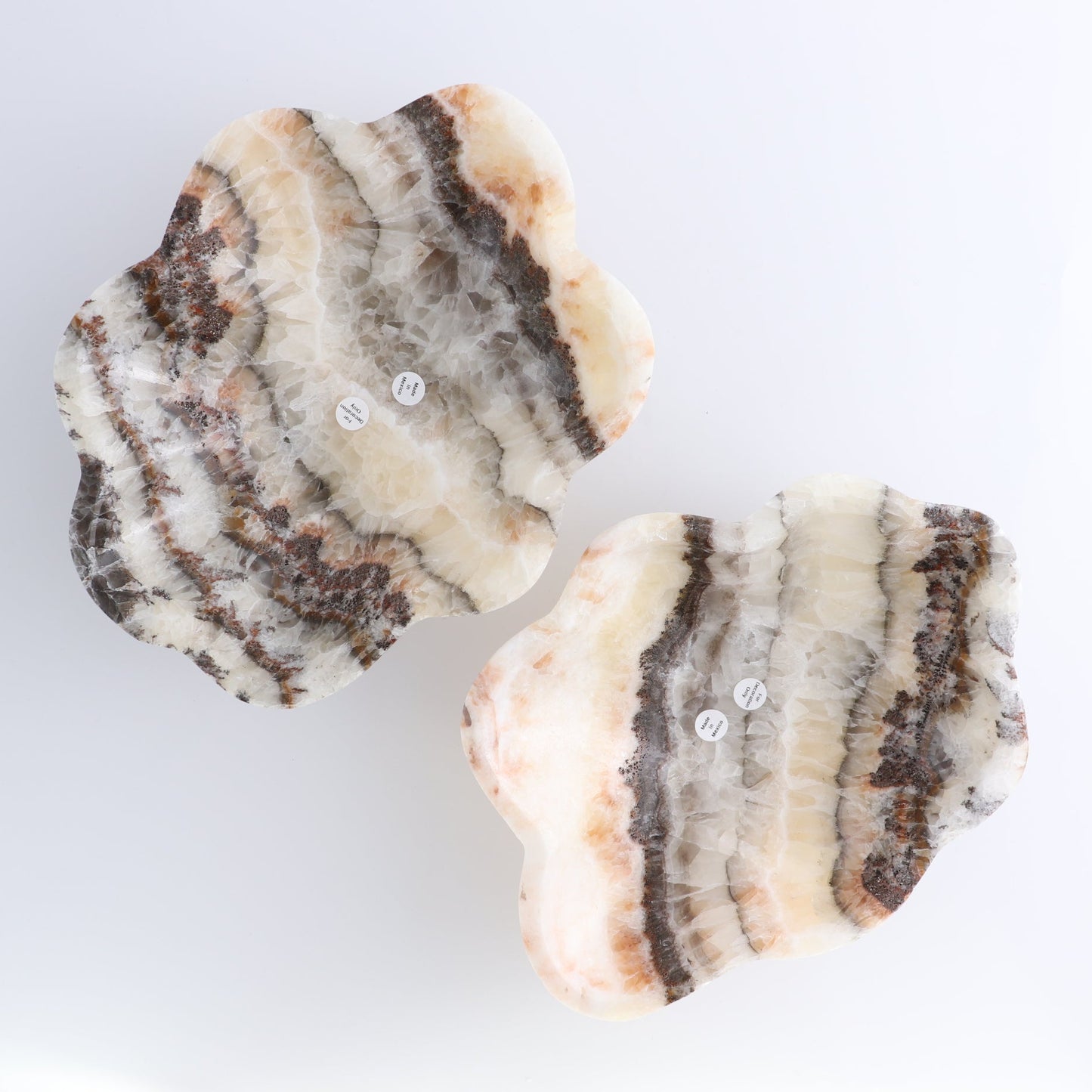 One Bowl Mexican Onyx/Calcite Red & Green