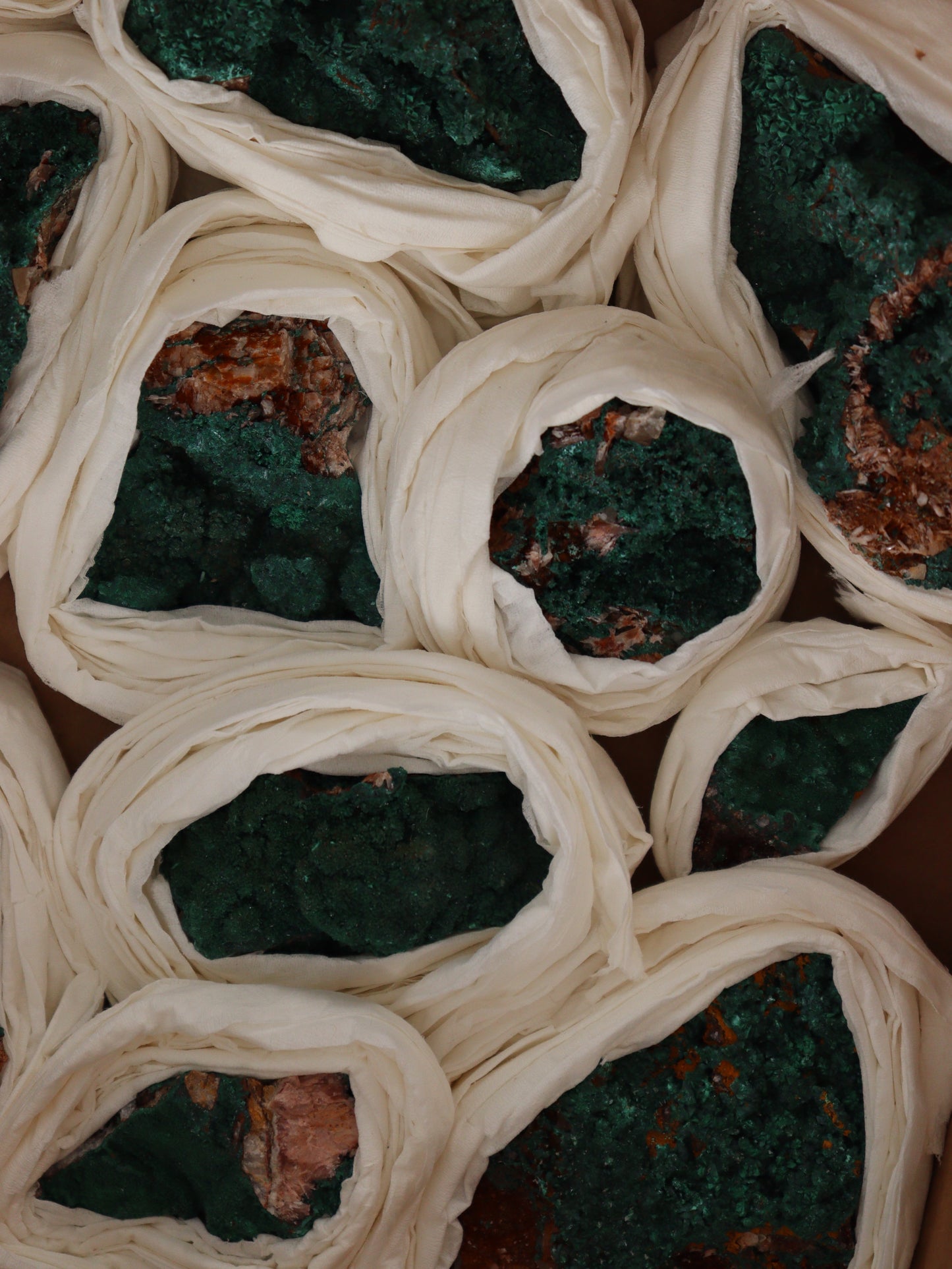 Malachite Flat Set of 12