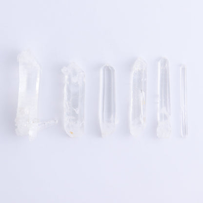 Columbian Lemurian Points Set of 6 - Expert Wholesale and Supplier of Wholesale Crystals & Bulk Gemstones, ["Lemurian","Points"]