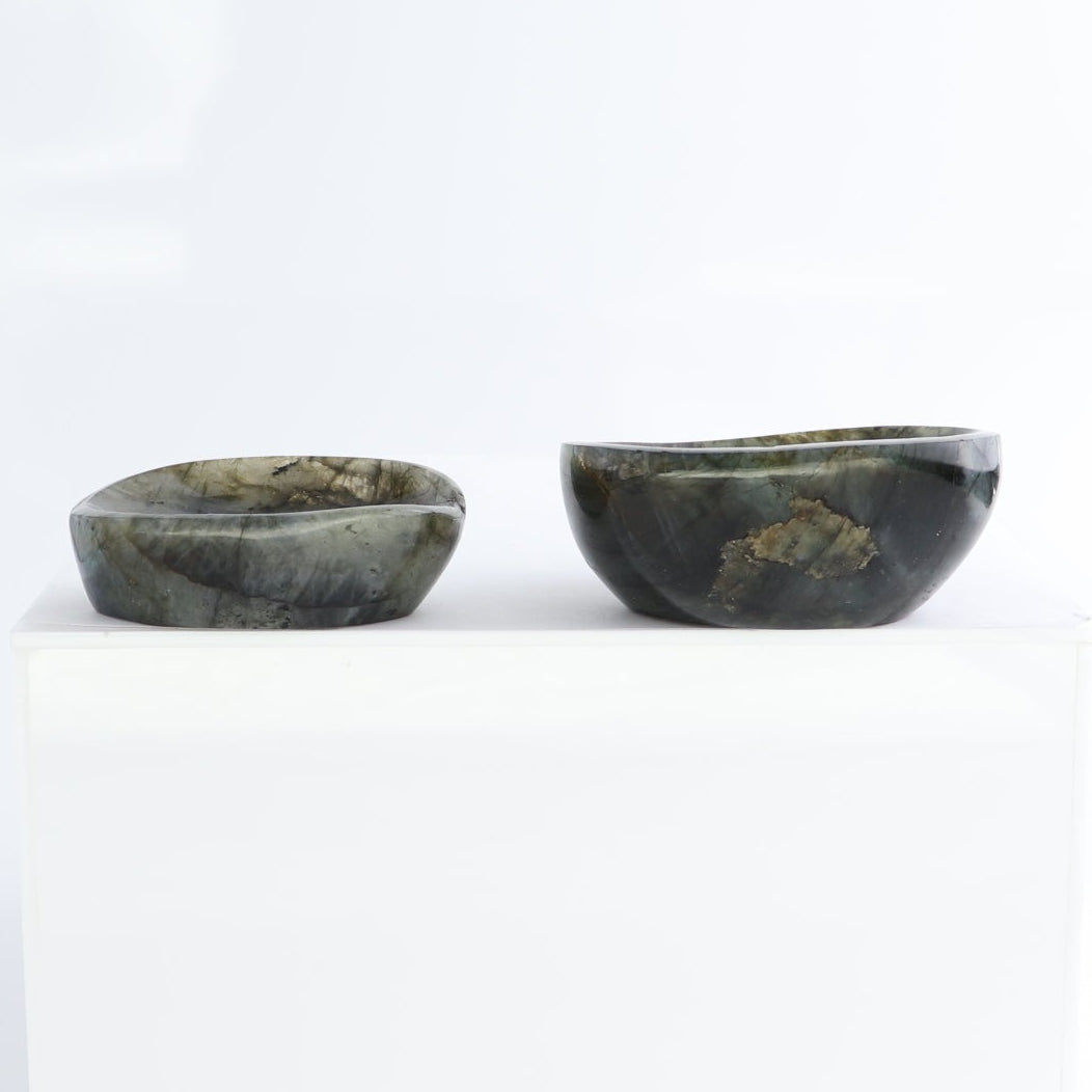 Labradorite Bowls Set of 8