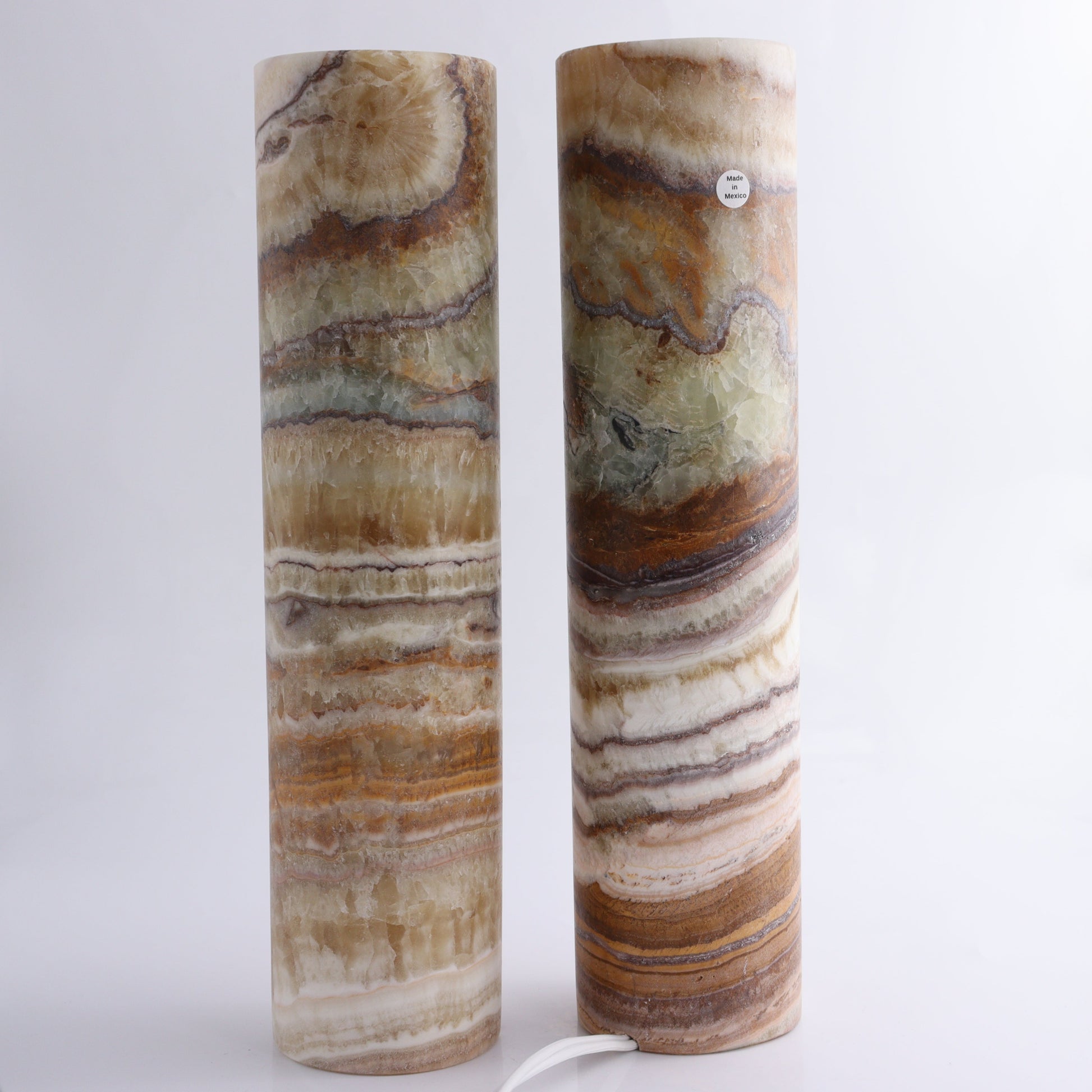 Onyx Lamps Set of 2 - Expert Wholesale and Supplier of Wholesale Crystals & Bulk Gemstones, ["Lamps","Mexico","onyx"]