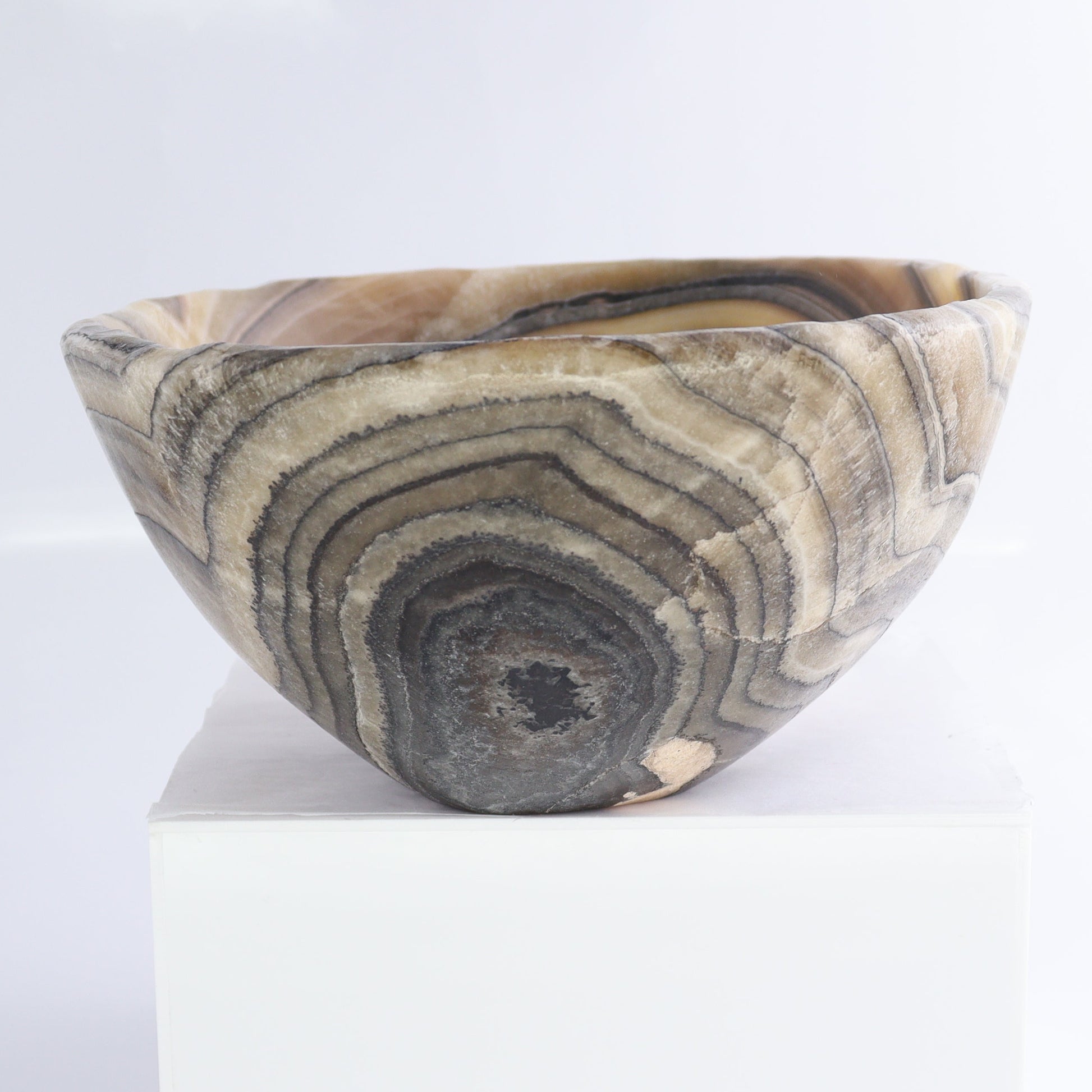 Mexican Onyx/Calcite Bowl - Expert Wholesale and Supplier of Wholesale Crystals & Bulk Gemstones, ["Bowls","Calcite","Mexico","onyx"]