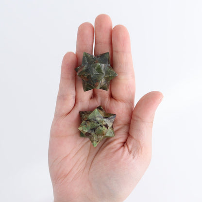 Mixed Stones Stars Set of 17 & 3 Cut Base Stars