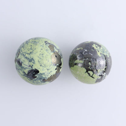 Serpentine Spheres Set of 5