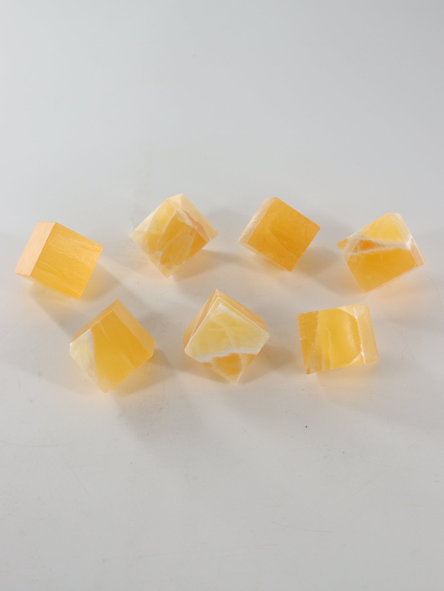 Calcite Cubes Set of 7 - Expert Wholesale and Supplier of Wholesale Crystals & Bulk Gemstones, []