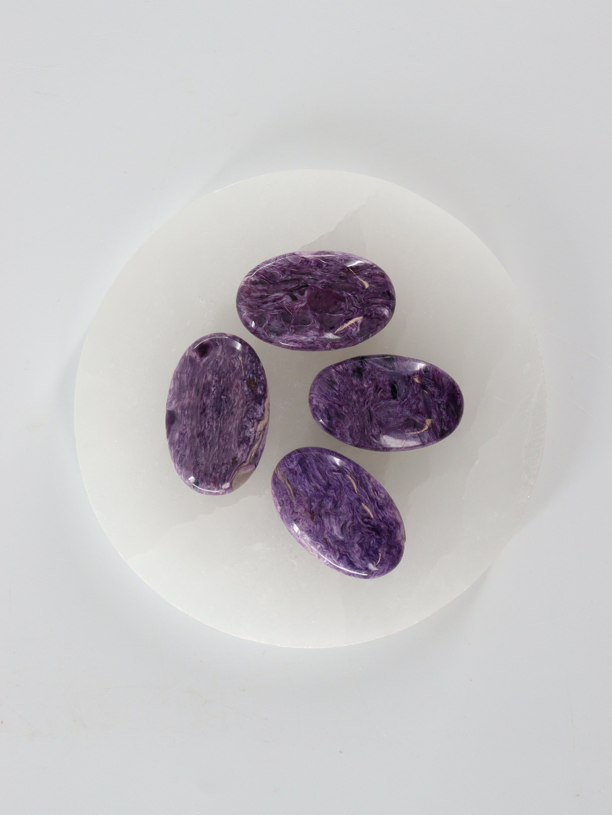Charoite Stones Set of 4 - Expert Wholesale and Supplier of Wholesale Crystals & Bulk Gemstones, []