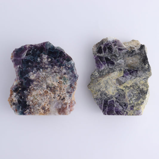 Fluorite Face Polished Set of 2 - Expert Wholesale and Supplier of Wholesale Crystals & Bulk Gemstones, ["Face Polished","Fluorite","Mexico"]