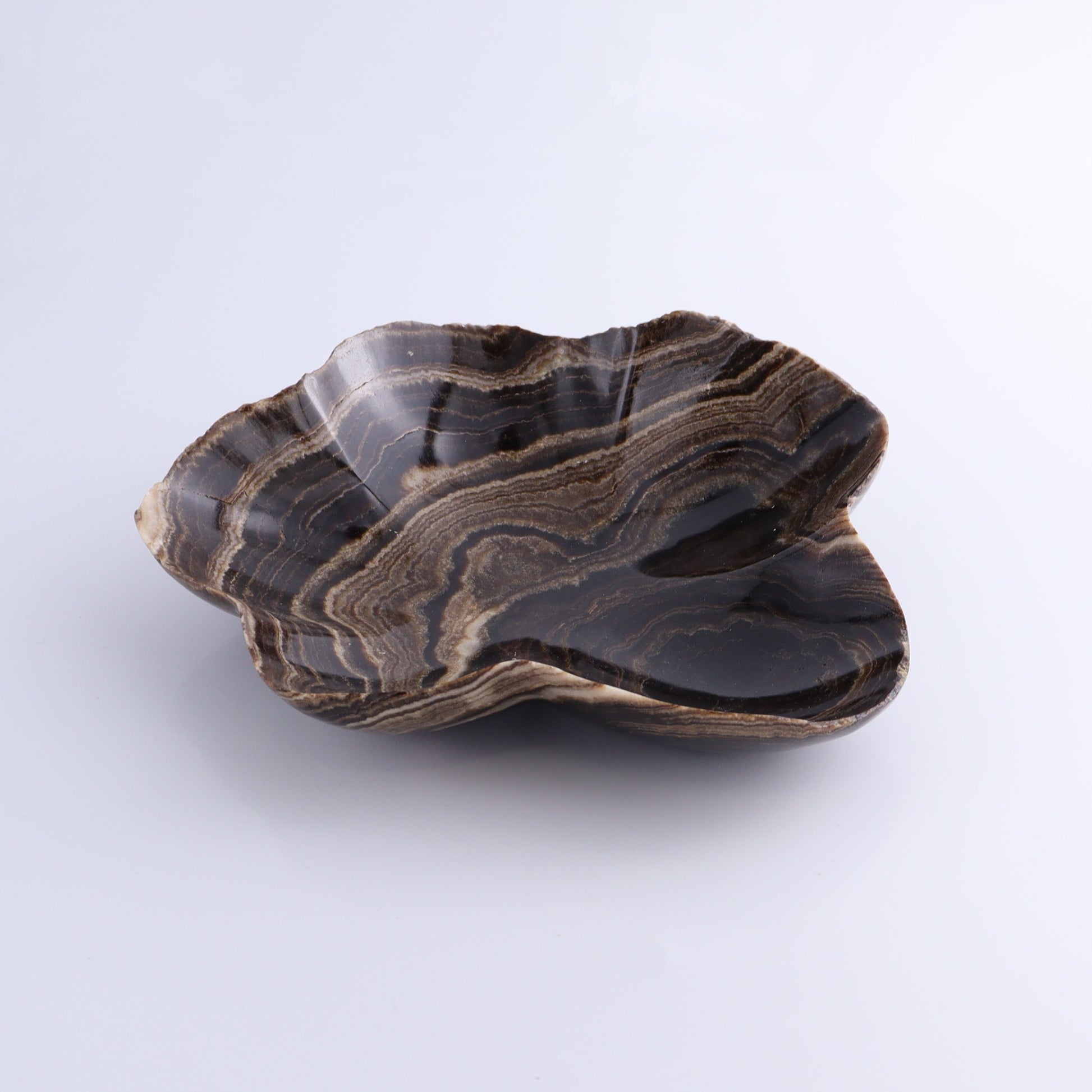 One Bowl Mexican Onyx/Calcite Chocolate - Expert Wholesale and Supplier of Wholesale Crystals & Bulk Gemstones, ["bowl","Calcite","Catalog Onyx","Decorative Dish","Mexico","onyx"]