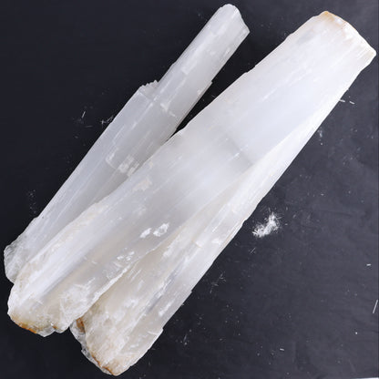 Selenite Logs Set of 3 - Expert Wholesale and Supplier of Wholesale Crystals & Bulk Gemstones, ["logs","selenite"]