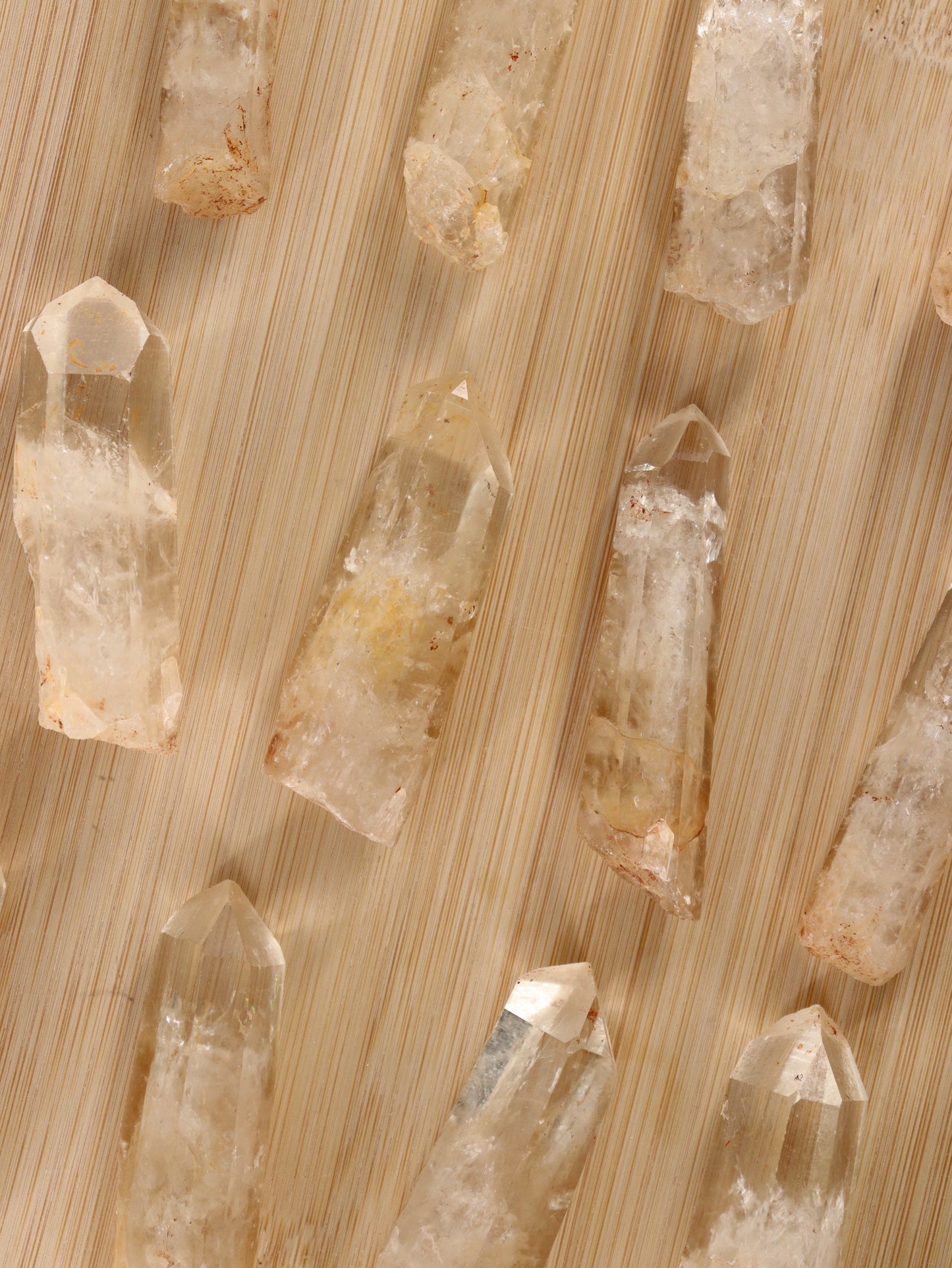 Citrine Points Set of 12