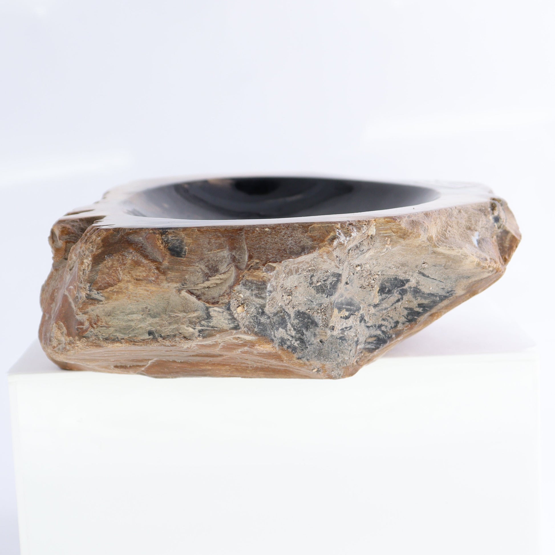 Petrified Wood Bowls Set of 2 - Expert Wholesale and Supplier of Wholesale Crystals & Bulk Gemstones, ["Bowls","Indonesia","Petrified Wood"]