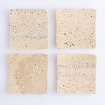One Travertine Square Dish - Expert Wholesale and Supplier of Wholesale Crystals & Bulk Gemstones, ["Catalog Onyx","Decorative Dish","Mexico","Travertine"]