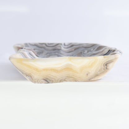 Zebra Onyx Butterfly Bowls Set of 6 - Expert Wholesale and Supplier of Wholesale Crystals & Bulk Gemstones, ["Bowls","Mexico","onyx"]