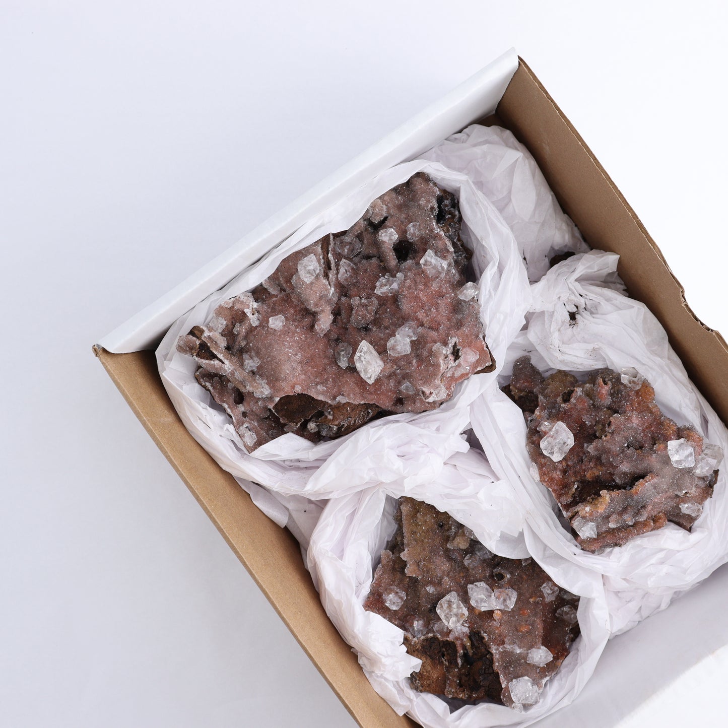Calcite Clusters from Santa Eulalia Flats - Expert Wholesale and Supplier of Wholesale Crystals & Bulk Gemstones, ["Calcite","Mexico","Santa Eulalia Calcite"]