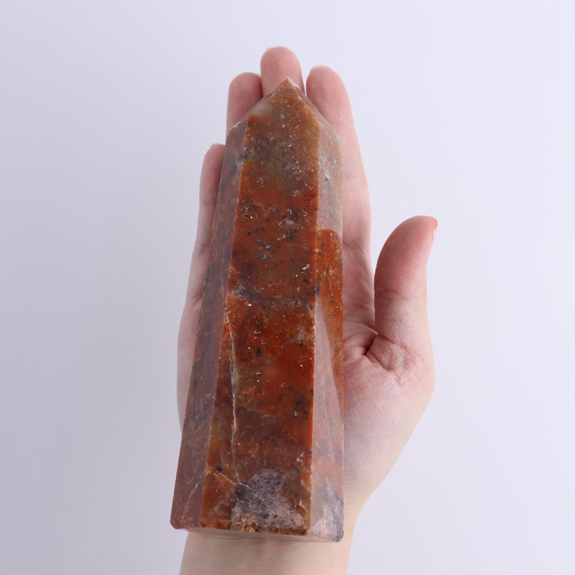 Mosaic Quartz Towers Set of 4 - Expert Wholesale and Supplier of Wholesale Crystals & Bulk Gemstones, ["Brazil","Mosaic Quartz","Quartz","Towers"]