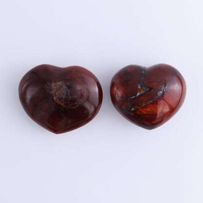 Carnelian Hearts Set of 6 - Expert Wholesale and Supplier of Wholesale Crystals & Bulk Gemstones, ["carnelian","Hearts","Madagascar"]