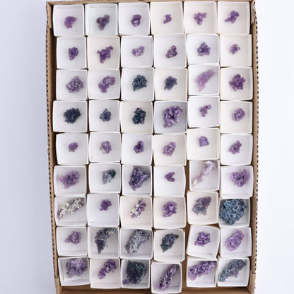 Grape Agate Cluster Set of 54 - Expert Wholesale and Supplier of Wholesale Crystals & Bulk Gemstones, ["Clusters","Grape agate","Indonesia"]
