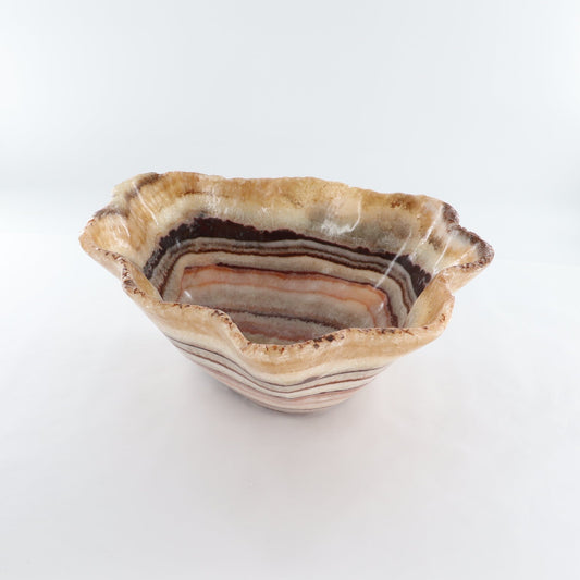Mexican Onyx/Calcite Bowl - Expert Wholesale and Supplier of Wholesale Crystals & Bulk Gemstones, ["Bowls","Calcite","Mexico","onyx"]