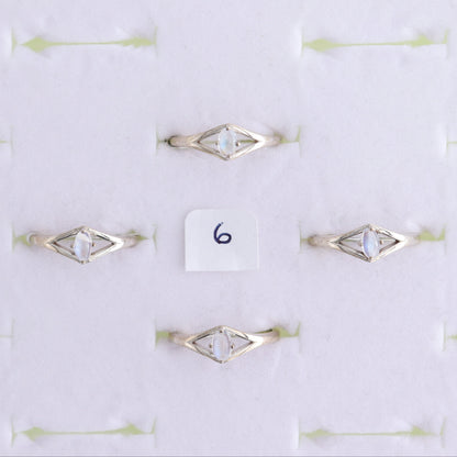 One Rainbow Moonstone Ring - Expert Wholesale and Supplier of Wholesale Crystals & Bulk Gemstones, ["India","Rainbow Moonstone","Ring","sterling silver"]