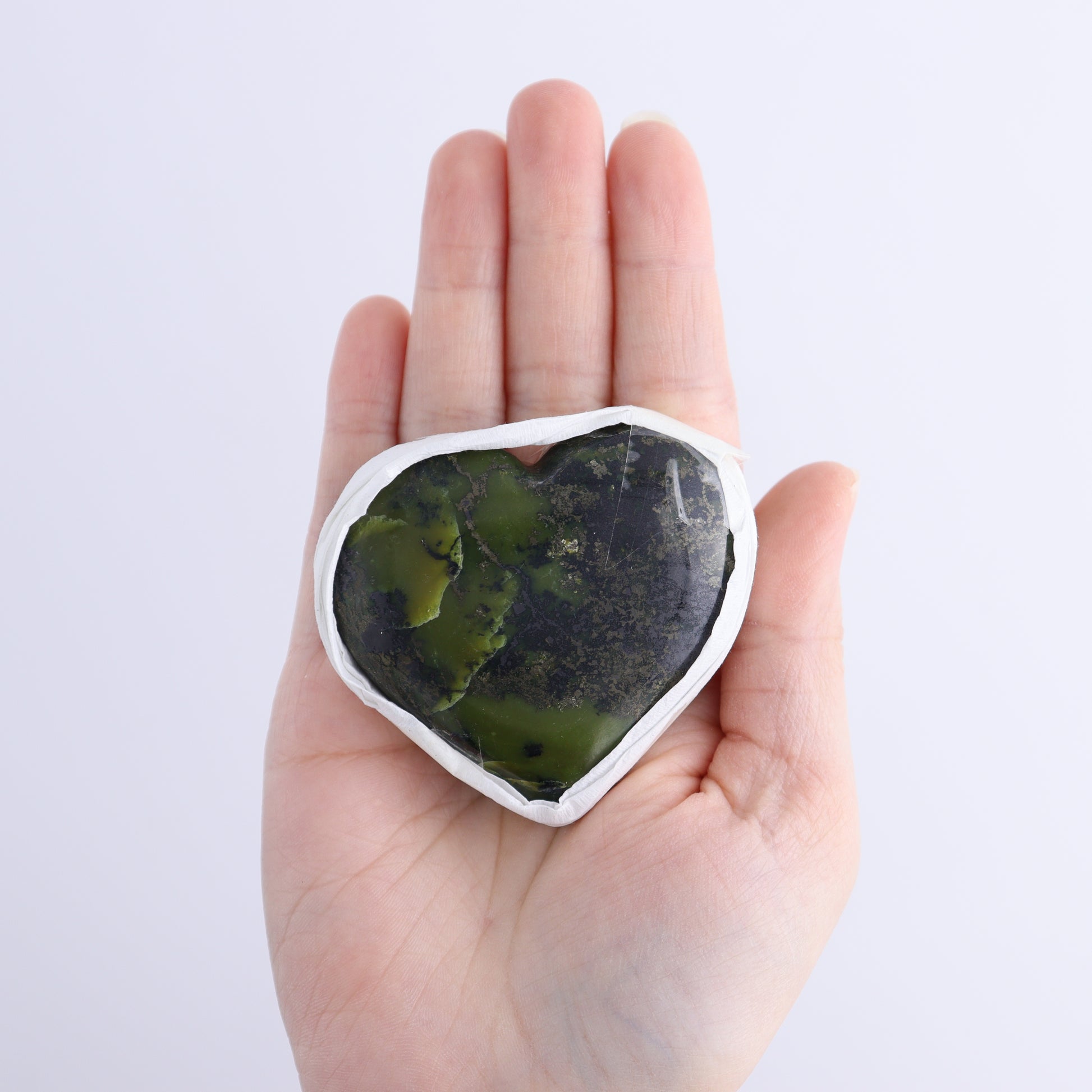 Serpentine Hearts Set of 21 - Expert Wholesale and Supplier of Wholesale Crystals & Bulk Gemstones, ["Hearts","Peru","serpentine"]
