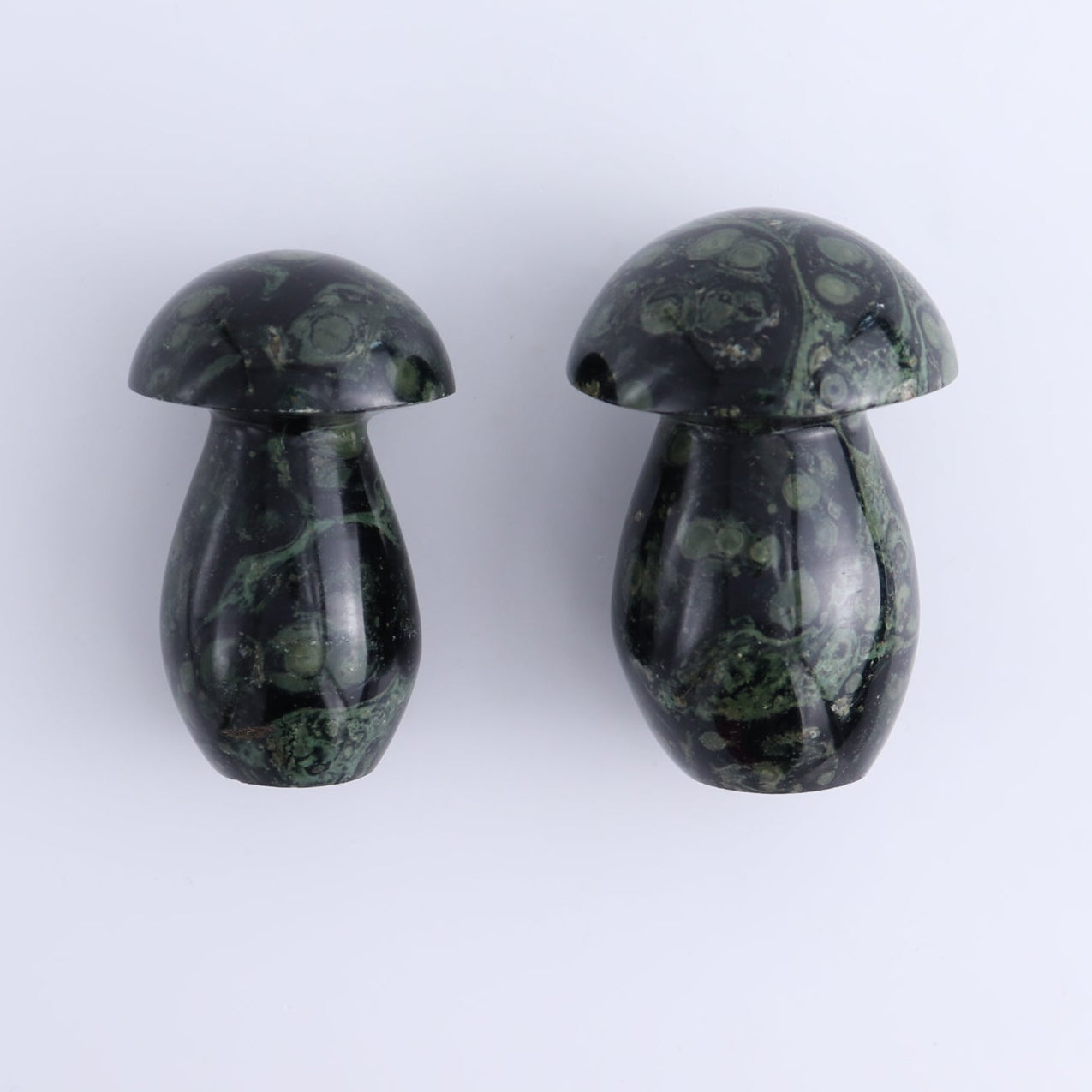 Kambaba Jasper Mushrooms Set of 7