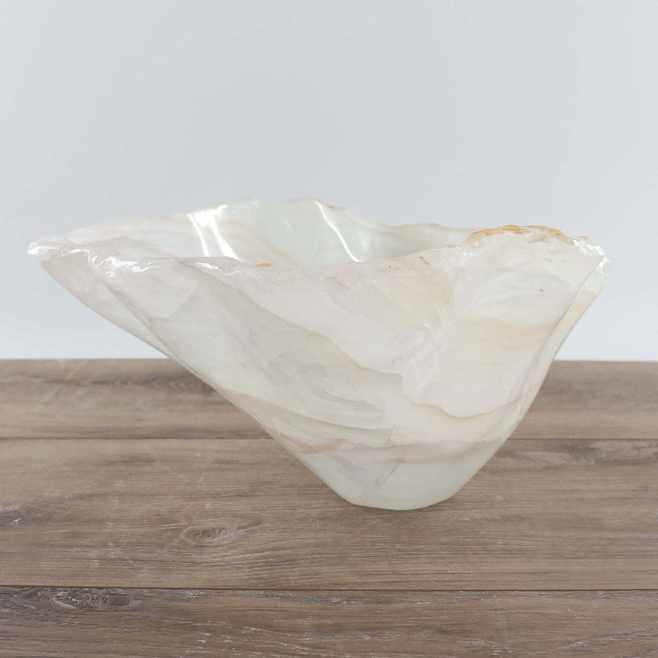 Mexican Onyx/Calcite Bowl 15"