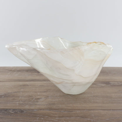 Mexican Onyx/Calcite Bowl 15"