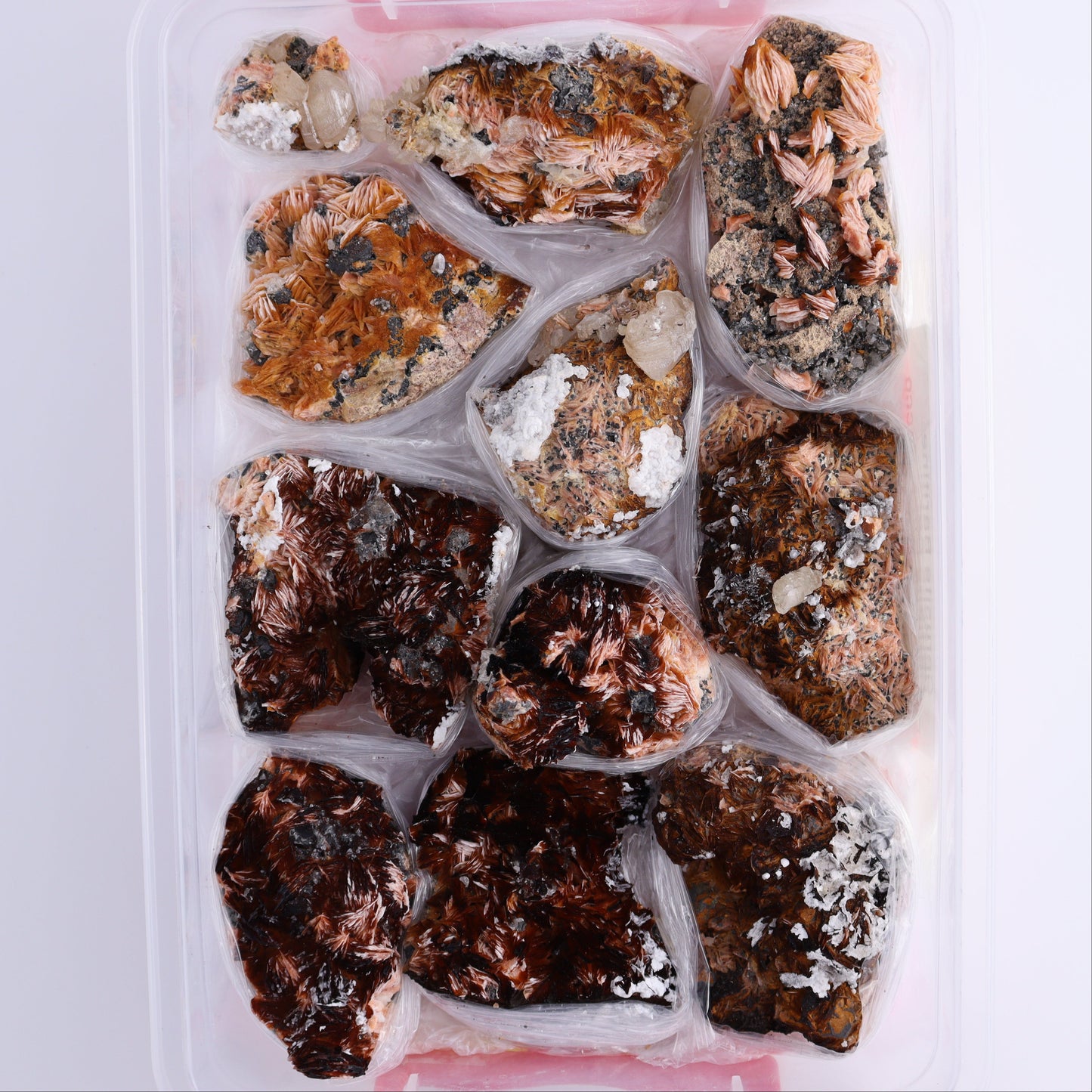 Cerussite Barite from Morocco Flat - Expert Wholesale and Supplier of Wholesale Crystals & Bulk Gemstones, ["Barite","Cerussite Barite","Clusters","Flats","Morocco"]