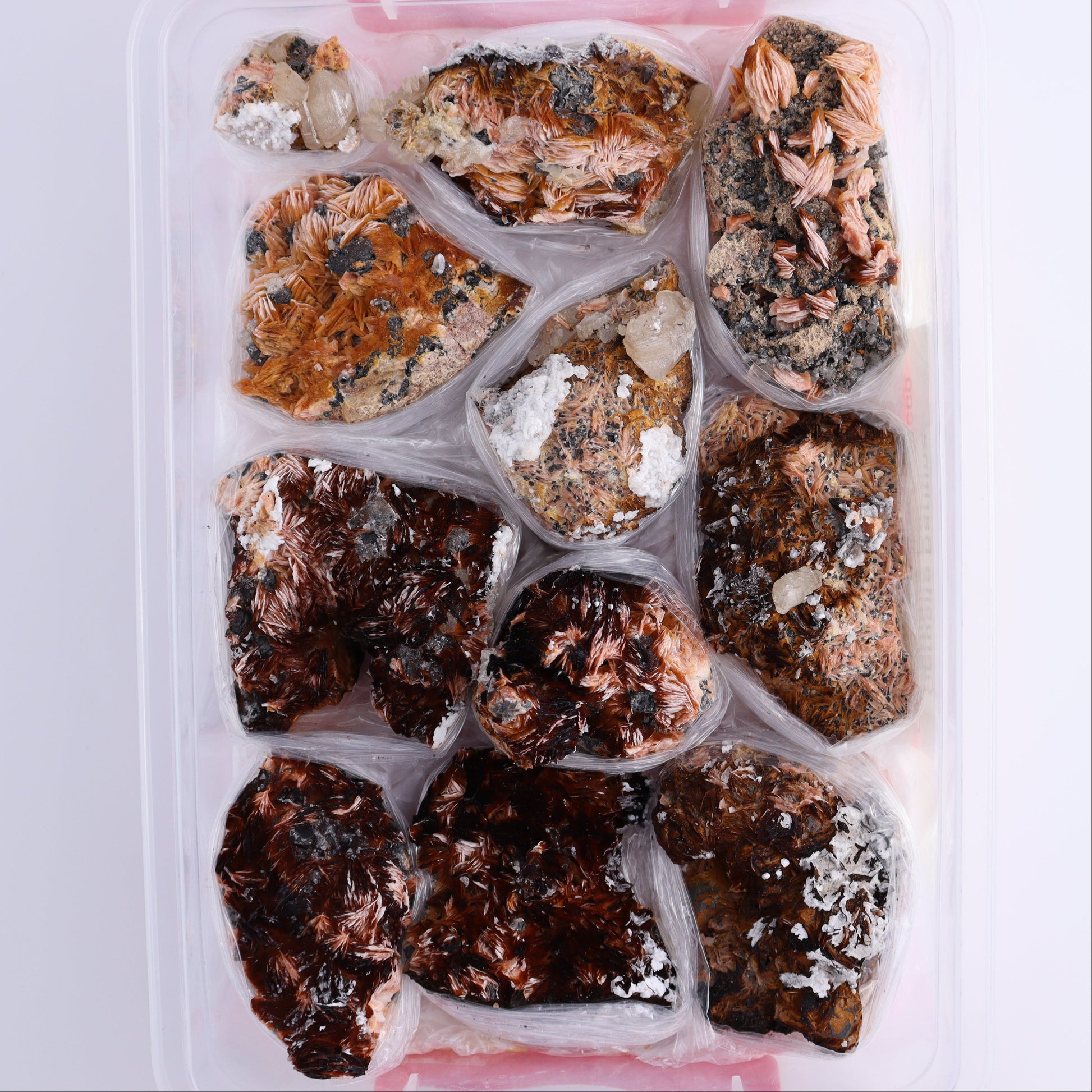 Cerussite Barite from Morocco Flat - Expert Wholesale and Supplier of Wholesale Crystals & Bulk Gemstones, ["Barite","Cerussite Barite","Clusters","Flats","Morocco"]