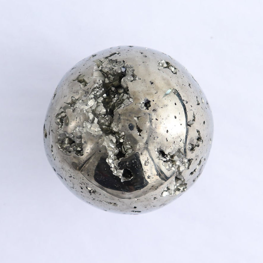 Pyrite Spheres Set of 4