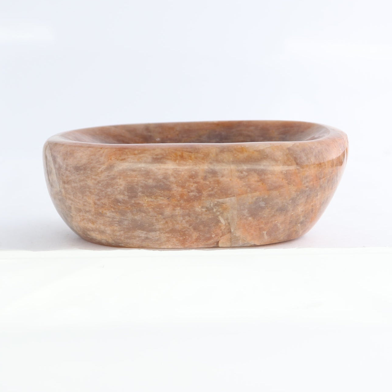 Peach Moonstone Bowl Set of 4 - Expert Wholesale and Supplier of Wholesale Crystals & Bulk Gemstones, ["bowl","Bowls","Peach Moonstone"]