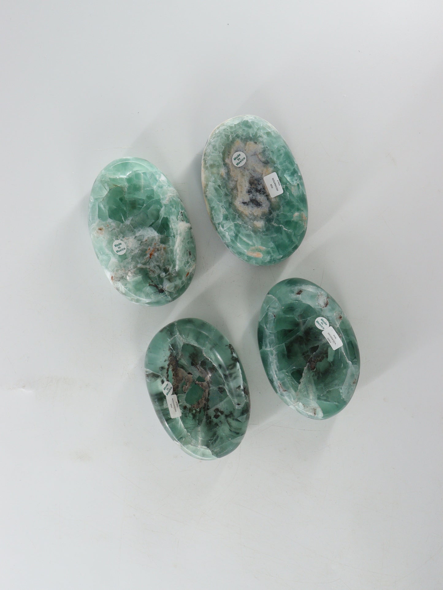 Fluorite Soap Dishes Set of 4 - Expert Wholesale and Supplier of Wholesale Crystals & Bulk Gemstones, []
