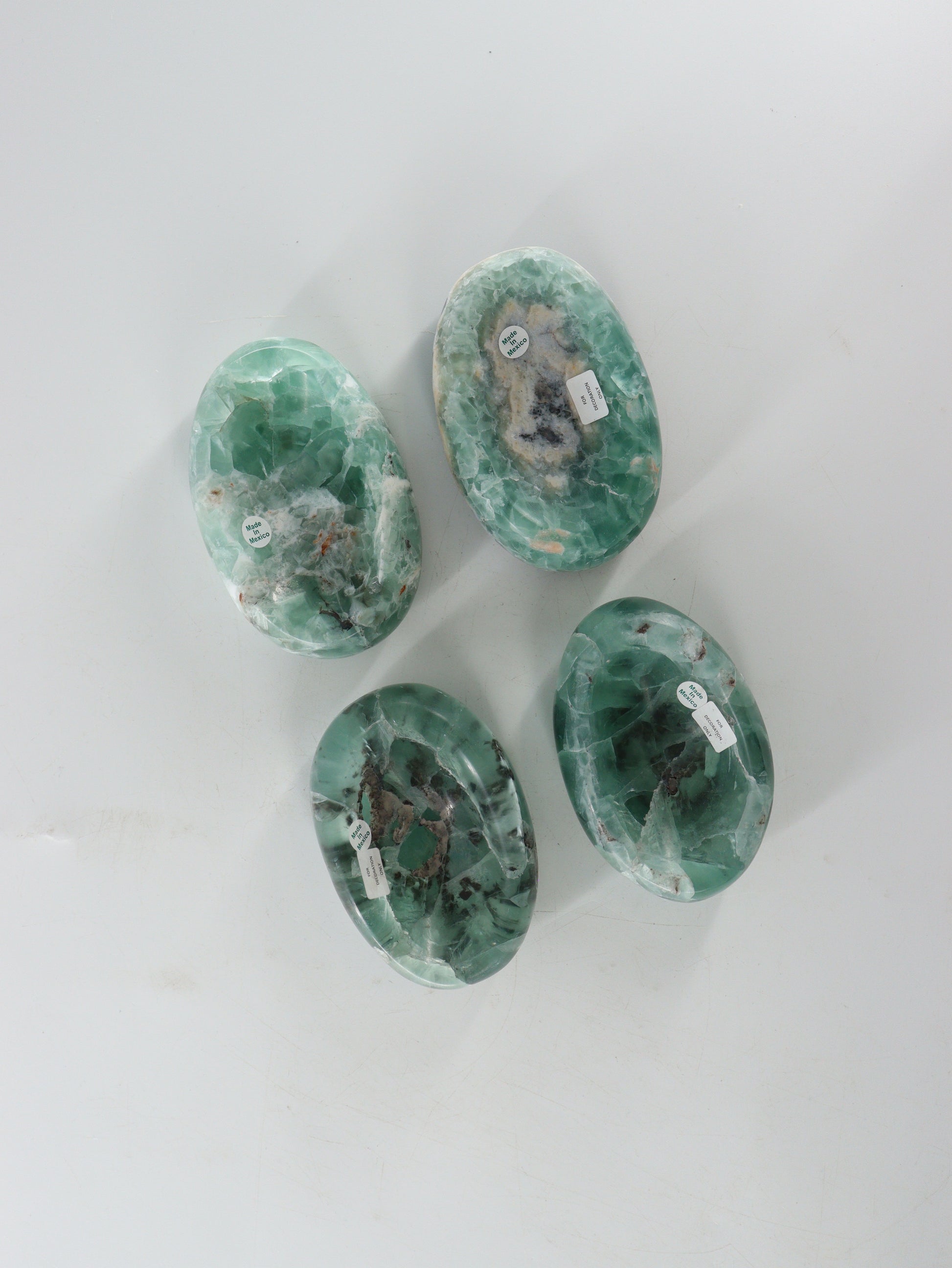 Fluorite Soap Dishes Set of 4 - Expert Wholesale and Supplier of Wholesale Crystals & Bulk Gemstones, []