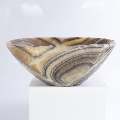 Mexican Onyx/Calcite Bowl - Expert Wholesale and Supplier of Wholesale Crystals & Bulk Gemstones, ["Bowls","Calcite","Mexico","onyx"]