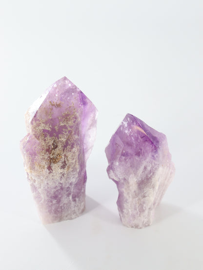 Rough Amethyst Set of 2 - Expert Supplier of Wholesale Crystals & Bulk Gemstones